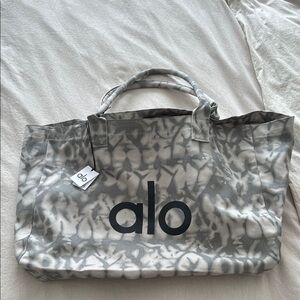 Alo Gray Tote Bag